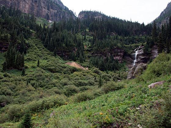 View of Bear Creek Falls