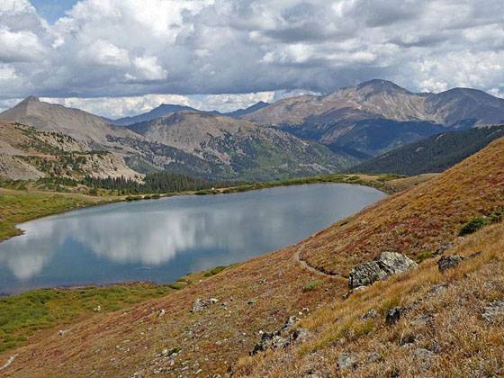 Ptarmigan Lake, Turner Peak and Mount Yale